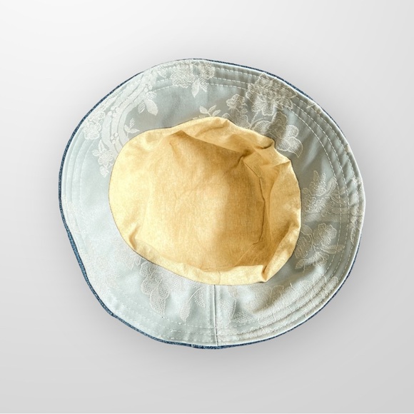 ♻️ Upcycle Hat Women’s Spring Hats with Hair Scarf Eco Friendly Sustaina… - Picture 8 of 8